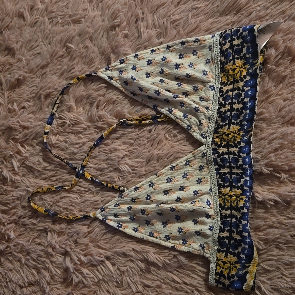 Free people hippie bohemian top size small